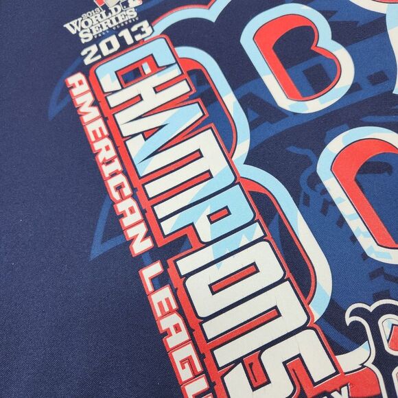 Majestic Boston Red Sox World Series 2013 Champion Sweatshirt Men's Size Large L - Picture 5 of 10